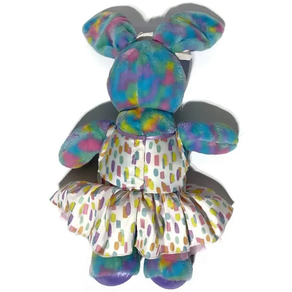 Build-A-Bear Color Burst Tie Dye Bunny Rabbit Plush 16